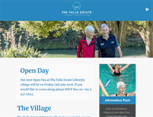 Tablet Screenshot of fallsestate.co.nz